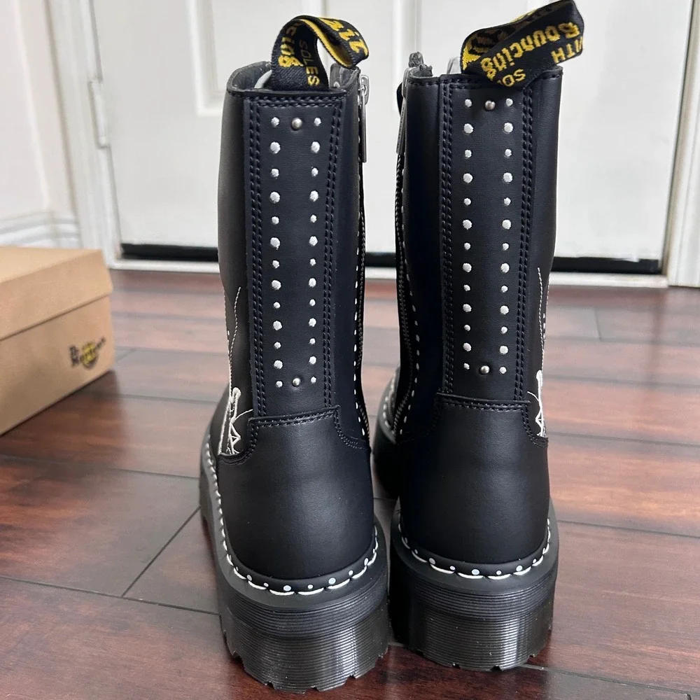 NIB Dr. Martens Jadon Hi Solar Flare Reclaimed Leather Platform Boots Men's 11‎